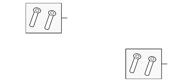 Guide-Headrest S (Jaguar OEM) XR844637LEGOEM