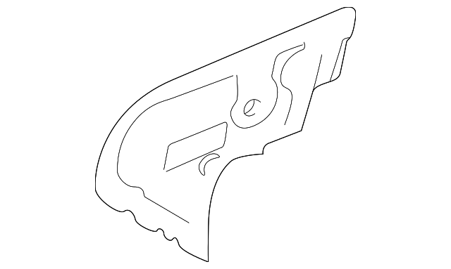 Shield-Water (Jaguar OEM) XR845420OEM
