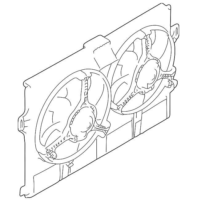 Fan & Motor-Cool (Jaguar OEM) XR847278OEM