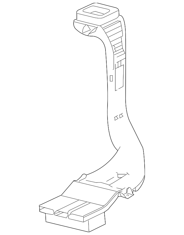 Duct-Air (Jaguar OEM) XR849208OEM