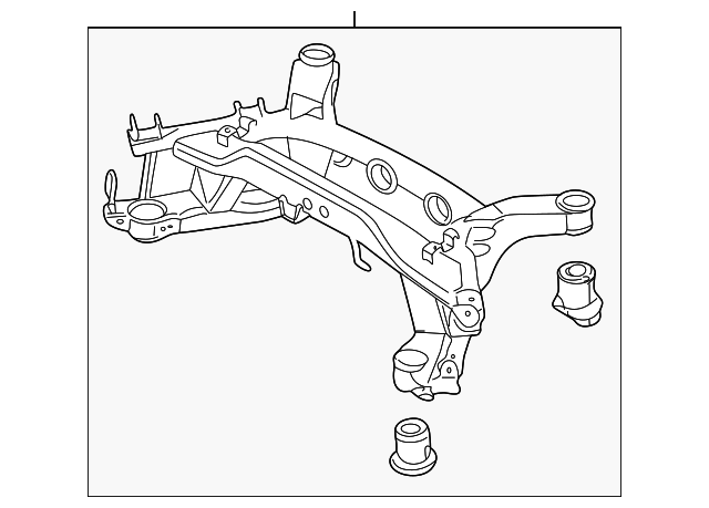 Frame, Discontinued (Limited Supply) (Jaguar OEM) XR852044OEM
