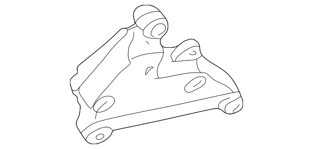 Bracket-Compress (Jaguar OEM) XR85303OEM