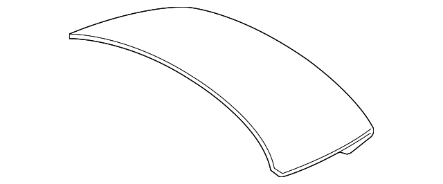 Panel-Trunk Lid (Jaguar OEM) XR854128OEM