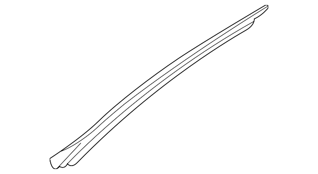 Finisher-Windscr (Jaguar OEM) XR854416OEM