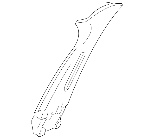 Finisher-B/C Pos (Jaguar OEM) XR854998LFJOEM