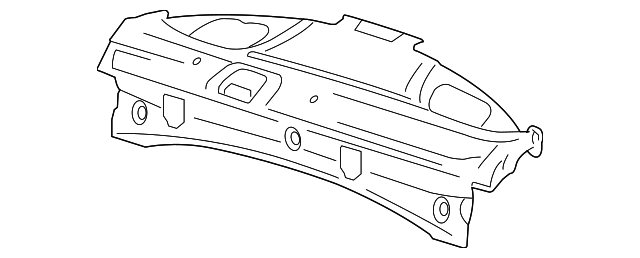 Shelf-Parcel (Jaguar OEM) XR855518LEGOEM