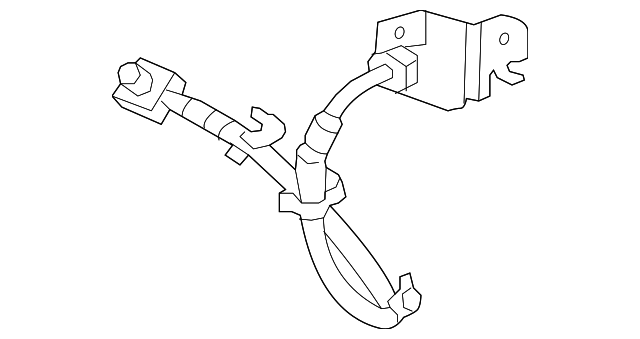 Hose (Jaguar OEM) XR855615OEM