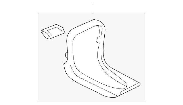 Panel-Console Fn (Jaguar OEM) XR855875AMBOEM