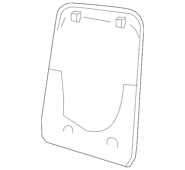 Backcover-Squab (Jaguar OEM) XR856515LEGOEM