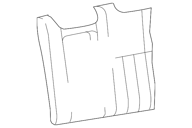 Cover-Squab - Discontinued (Jaguar OEM) XR856825AMCOEM