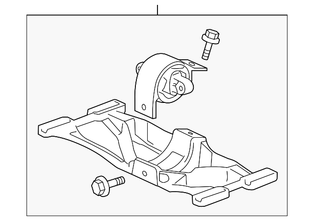 Bracket-Engine M (Jaguar OEM) XR857107OEM