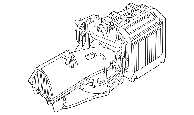 Blower-Evaporato (Jaguar OEM) XR857311OEM
