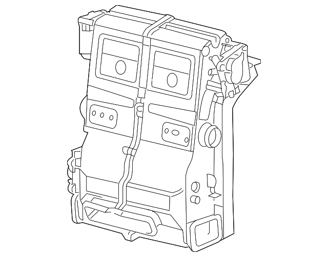 Chamber-A/C Dist (Jaguar OEM) XR857889OEM