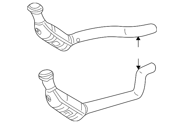 Downpipe-Exhaust, Discontinued (Limited Supply) XR858412OEM