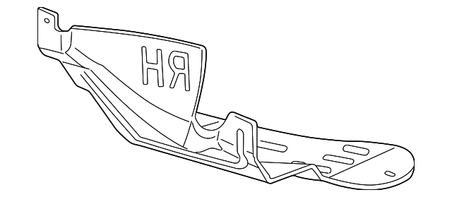 Shield (Jaguar OEM) XR88841OEM