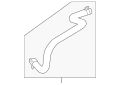 Hose (Jaguar OEM) AJ811767OEM