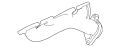 Manifold-Exhaust - Discontinued (Jaguar OEM) AJ812275OEM