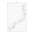 Jaguar Tube AJ813051OEM