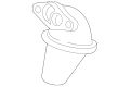 Pipe-Oil Pickup (Jaguar OEM) AJ813407OEM