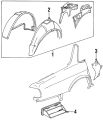 Wheelarch-Rear Q AXX1626OEM
