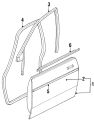 Moulding-Side (Jaguar OEM) BDC5723OEM