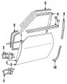 Finisher-Door Wa (Jaguar OEM) BEC23263OEM