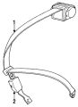 Seatbelt, Discontinued (Limited Supply) (Jaguar OEM) BEC8235AEEOEM