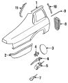 Hinge - Discontinued (Jaguar OEM) BEC9185OEM