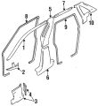 Cover-Fusebox - Discontinued (Jaguar OEM) BEC9472AFWOEM
