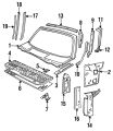 Reinforcement (Jaguar OEM) BHC1295OEM