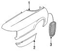 Panel-Tonneau - Discontinued (Jaguar OEM) BHC2092OEM