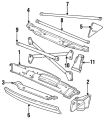 Reinf-Crossbrace - Discontinued (Jaguar OEM) BJC1005OEM