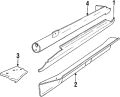 Tube-Sill - Discontinued (Jaguar OEM) BJC1509OEM