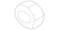 Nut (Jaguar OEM) C2C10804OEM