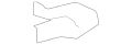 Cover-Seat Slide (Jaguar OEM) C2C12412AMTOEM