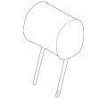 Headrest (Jaguar OEM) C2C13108LHNOEM