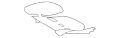 Heater-Seat Squa (Jaguar OEM) C2C13125OEM
