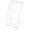 Cover-Squab (Jaguar OEM) C2C14538LHJOEM