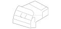 Vent-Facia (Jaguar OEM) C2C15302OEM