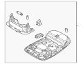 Console-Roof - Discontinued (Jaguar OEM) C2C18624LHJOEM