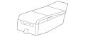 Armrest-Squab (Jaguar OEM) C2C19707LEGOEM