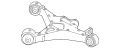 Arm-Wishbone (Jaguar OEM) C2C21162OEM