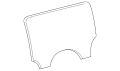 Glass-Door (Jaguar OEM) C2C21829OEM