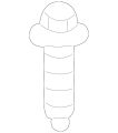 Bolt (Jaguar OEM) C2C22133OEM