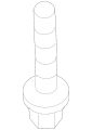 Bolt & Washer (Jaguar OEM) C2C22720OEM