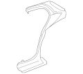 Panel-D Post (Jaguar OEM) C2C22783OEM