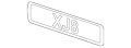 Badge-Trunk-Lid (Jaguar OEM) C2C24047OEM