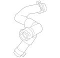 Tube-Plenum Drai (Jaguar OEM) C2C24568OEM