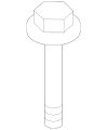 Bolt (Jaguar OEM) C2C26681OEM
