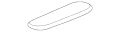 Pad-Trim - Discontinued (Jaguar OEM) C2C26687LEGOEM